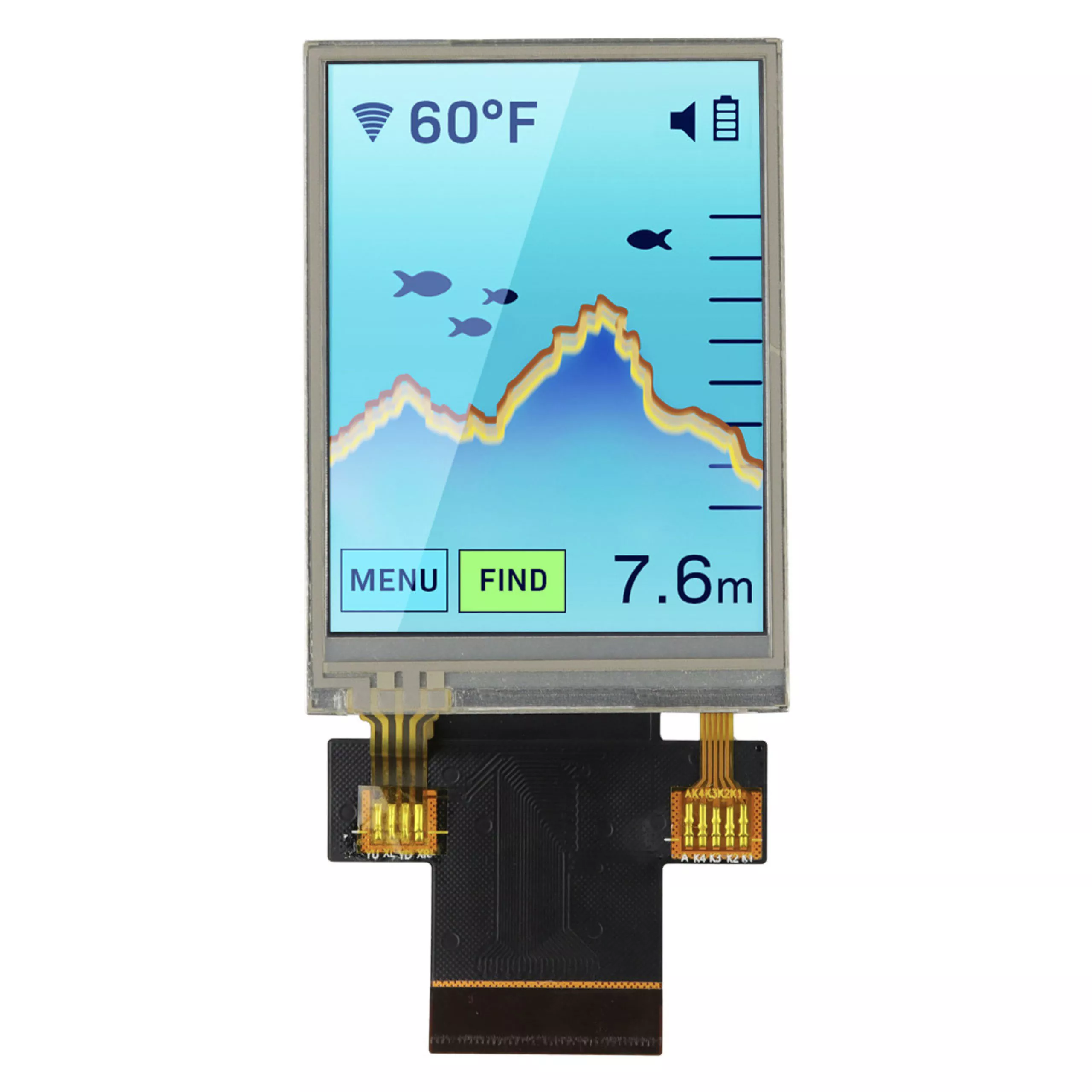 Modul IPS TFT de 2,6 inci Rezistiv IPS