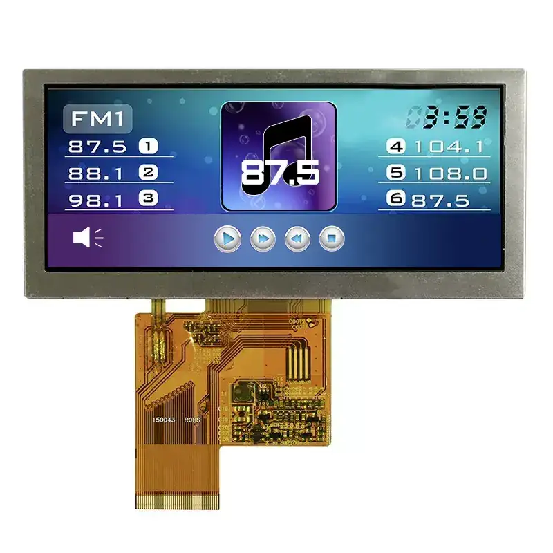 De ce sunt modulele TFT de tip bar ideale pentru panourile de control industriale