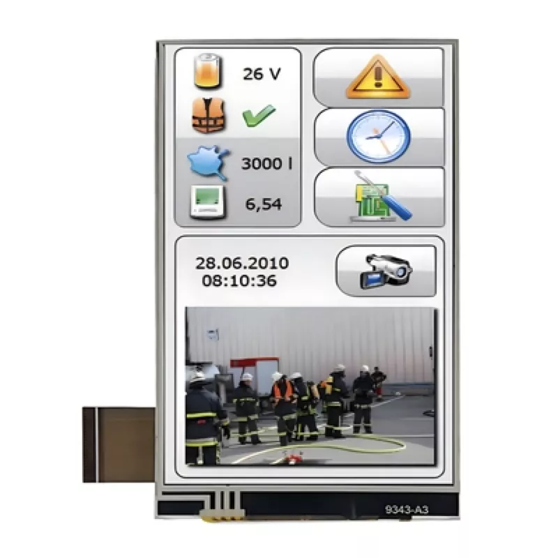 3.97 '' 480x800 Resistive Touch IPS TFT Modulul TFT