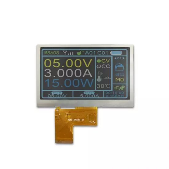 Modulul TFT de 4,3 inci WQVGA IPS