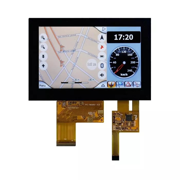 5 inch 800x480 Modul TFT transfectiv