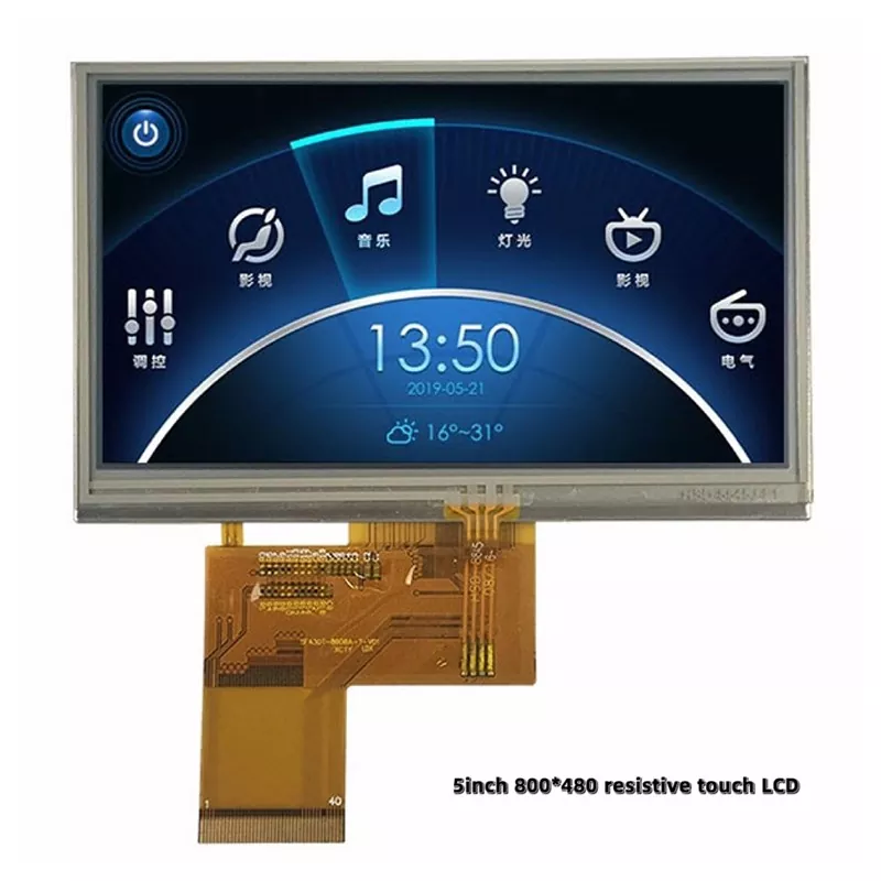 Modulul TFT TOuck Resistive TOCK de 5 inci